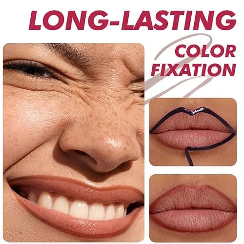 3Pcs Lip Stain Peel Off Set,Peel Off Lip Liner Tattoo,Nude Red Pink Matte Finsh Long Lasting Waterproof Transferproof Lip Stains for Women Girls (Peel Off Lip Liner, 3Pcs) thumbnail 3