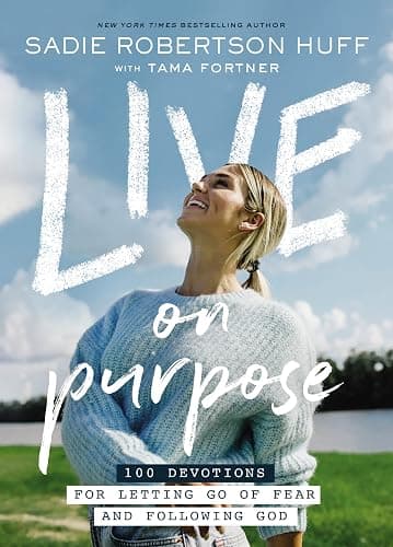 Live on Purpose: 100 Devotions for Letting Go of Fear and Following God - Image 1