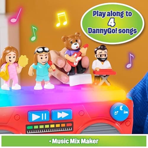 Danny Go! Music Mix-Up Boombox - Officially Licensed Interactive Sound Toy for Preschool and Elementary School Kids Inspired by Danny Go! Show thumbnail 7