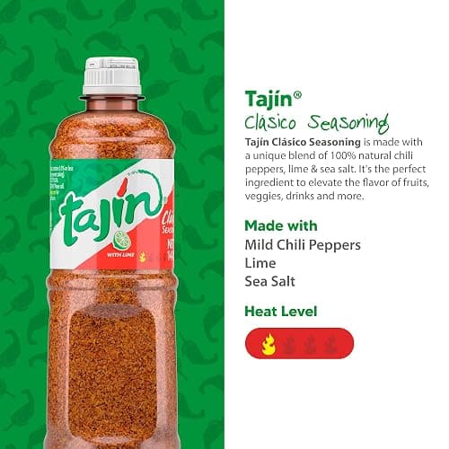 Tajín Clásico Seasoning 14oz and Tajín Fruity Chamoy Sauce 15.38oz (Pack of 2) thumbnail 5