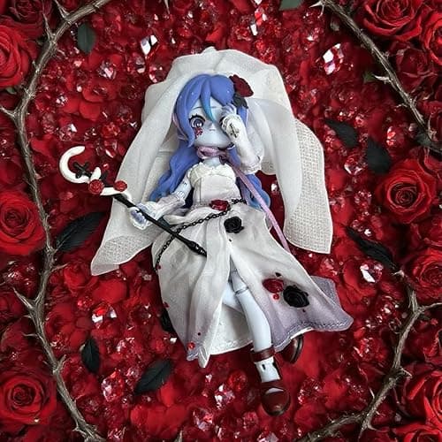 GNATAPIAY 1/12 BJD Dolls Blind Box, Kawaii BJD Dolls Dark Gothic Series 1/12 Ball Jointed Doll Collectable Action Figure Posable for Girls Birthday Party Toys thumbnail 2