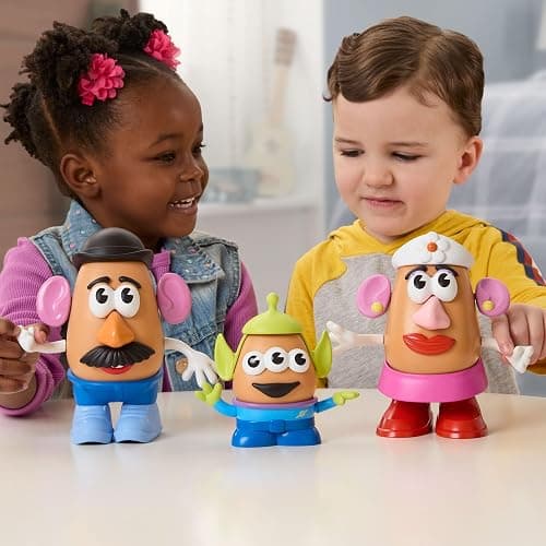 Potato Head Toy Story Yam Fam Set with Mr, Mrs, and Alien Tot, Toddler and Preschool Toys for Girls and Boys Ages 2+ (Amazon Exclusive) thumbnail 9