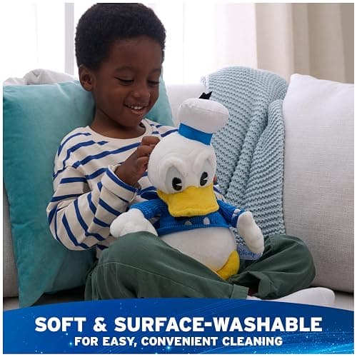 GUND Disney Official Donald Duck Classic Plush, Mickey and Friends, Deluxe Collector Stuffed Animal for Ages 1 and Up, Blue/White, 14” thumbnail 6