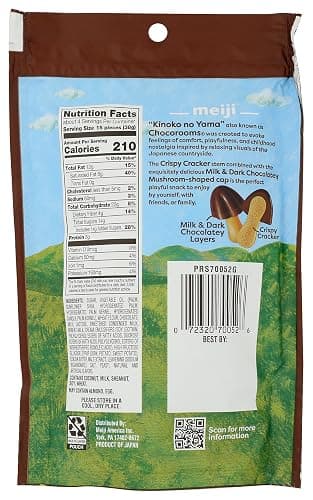 Meiji Chocorooms Crispy Cracker thumbnail 2