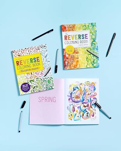 The Reverse Coloring Book™: The Book Has the Colors, You Draw the Lines! thumbnail 11