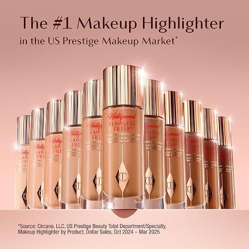 Charlotte Tilbury Hollywood Flawless Filter - Multi‑Use Makeup Primer, Complexion Booster & Illuminating Liquid Highlighter with Sheer Coverage - Smooths & Blurs Skin thumbnail 3