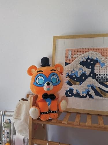Youtooz FNAF Glam Rock Freddy Sitting 9" Inch Plush, Collectible Plushie from Five Nights at Freddy's Plush Collection thumbnail 7
