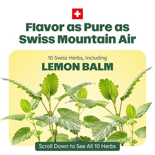 Ricola Sugar Free Lemon Mint Herbal Throat Drops - 105 Count | Made with Lemon Balm and Low Menthol for Everyday Voice Care - Herbal Throat Lozenges thumbnail 3