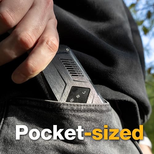 AGM M10 Rugged Basic Flip Phone, 4G Feature Cell Phone, Simple Mobile Phones, Pocket-Sized, Waterproof & Drop-Proof, Speed Dial, Large Fonts & Big Buttons, 98dB Speaker, Dual SIM, for T-Mobile ONLY thumbnail 2