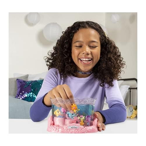 Hatchimals CollEGGtibles, Mermal Magic Underwater Aquarium with 8 Exclusive Characters (Amazon Exclusive Set), Girl Toys, Girls Gifts for Ages 5 and up thumbnail 2
