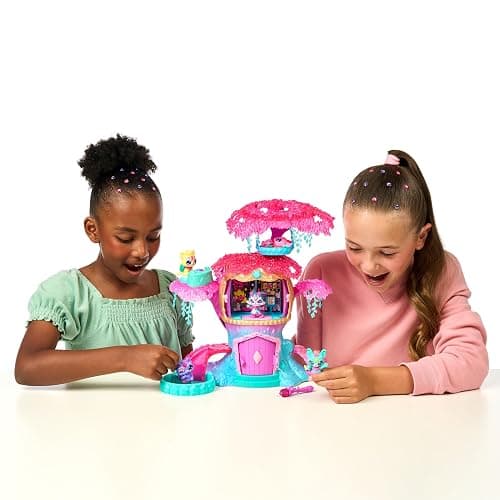 Magic Mixies Mixlings Magic Light-Up Treehouse with Magic Room Reveal and Exclusive Glow Magic Mixling and Wand | Amazon Exclusive thumbnail 2