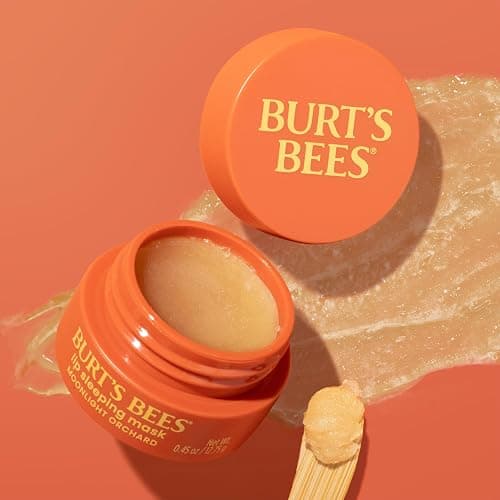 Burt’s Bees Moonlight Orchard Lip Sleeping Mask, 0.45 oz. | With Hyaluronic Acid and Squalane Moisturizer To Instantly Hydrate Lips, 100 Percent Natural Origin Lip Treatment thumbnail 7