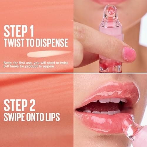 MAYBELLINE Lifter Oil-in-Gel Lip Gloss for Glassy, Bouncy Shine, Hydrating, Tinted Lip Balm and Moisturizer with Hyaluronic Acid and Passionfruit Oil, Mintini (Crystal Clear) thumbnail 6