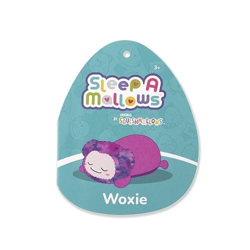 Squishmallows Original 12in Woxie The Magenta Bigfoot Sleepamallows – Official Jazwares Plush (Medium-Sized) thumbnail 7