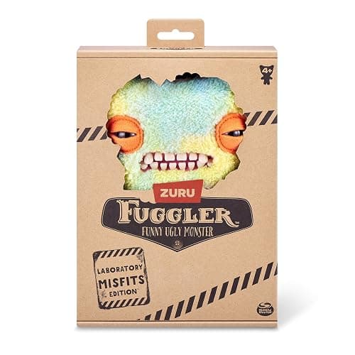 Fuggler Laboratory Misfits by ZURU Funny Ugly Monster, Plush, Collectible, Silly, Toy (Munch Munch) thumbnail 4