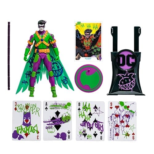 McFarlane Toys - DC Multiverse Red Robin (Jokerized) Gold Label, 7in Action Figure thumbnail 3