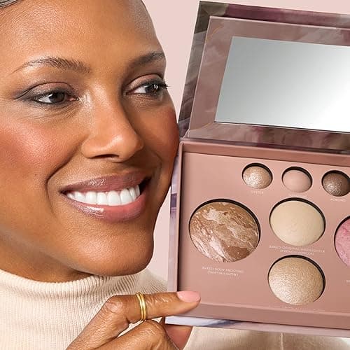 LAURA GELLER NEW YORK The Best of the Best Baked Palette - Full Size - Includes Bronzer, Blush, 2 Highlighters and 3 Eyeshadows - Travel-Friendly thumbnail 6