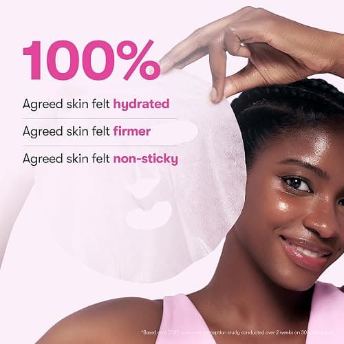 VT COSMETICS CICA Collagen Daily Mask, 30 Sheet Masks with 300Da Low Molecular Collagen, CICA, Hyaluronic Acid & Niacinamide, Hydrating Firming Face Mask for Plump Skin, Korean Skincare thumbnail 5