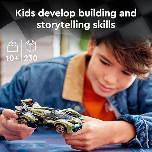 Lego Speed Champions: Lamborghini Lambo V12 Vision Gran Turismo Buildable Toy 76923 thumbnail 6