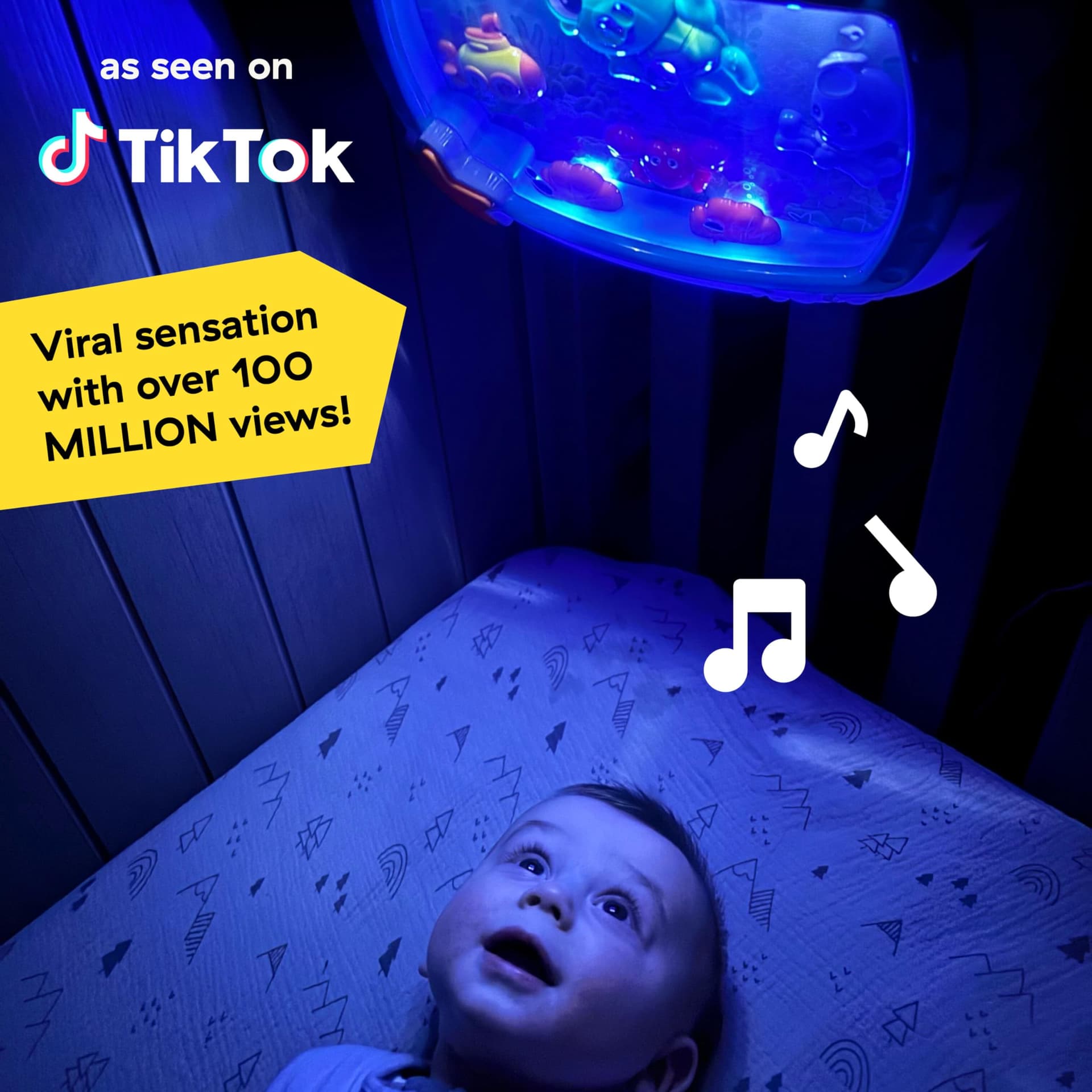Baby Einstein Sea Dreams Soother Musical Crib Toy and Sound Machine, Newborn and up thumbnail 4