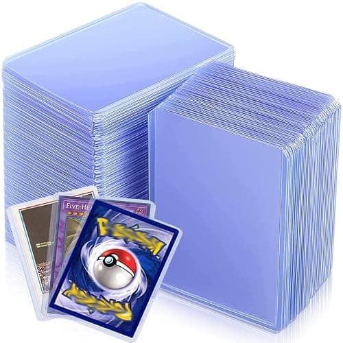 WAIZHIUA 100Pcs 3x4 Top Loaders Clear Card Sleeves, 35pt Rigid Thick 76x101mm Standard Size Toploader Card Protectors for Pokemon MTG Hockey Golf Sports Cards (Pack of 100) - Image 1