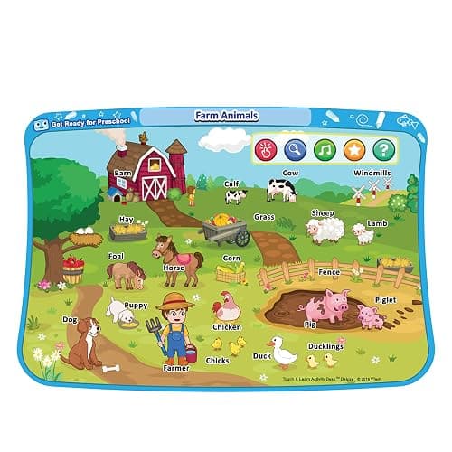 VTech Touch and Learn Activity Desk Deluxe Expansion Pack - Get Ready for Preschool thumbnail 5