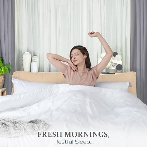 Utopia Bedding Duvet Cover Twin Size Set - 1 Duvet C over with 1 Pillow Sham - 2 Pieces Comforter Cover with Zipper Closure - Soft Brushed Microfiber, 68 X 90 Inches (Twin, White) thumbnail 7