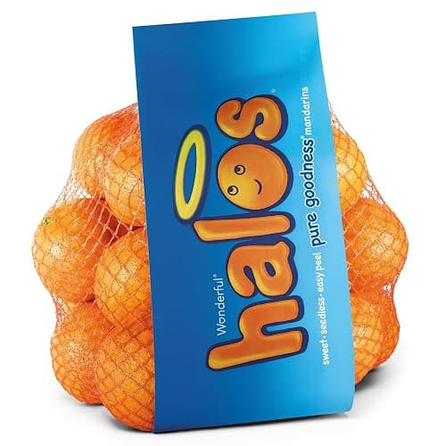Wonderful Halos Mandarins, Sweet, Seedless, Easy Peel Mandarin Oranges - Healthy Food, Fresh Fruit, 3lb Bag - Image 1