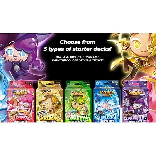 CookieRun Trading Card Game: Starter Deck Red | 2 Player Competitive TCG | 20 Minutes | Includes 60 Cards thumbnail 8