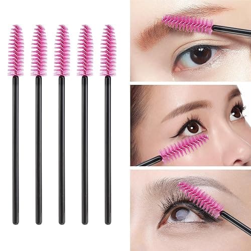 200 Pcs Disposable Mascara Wands Eyelash Brush Spoolies for Eye Lash Extension, Eyebrow and Makeup thumbnail 4