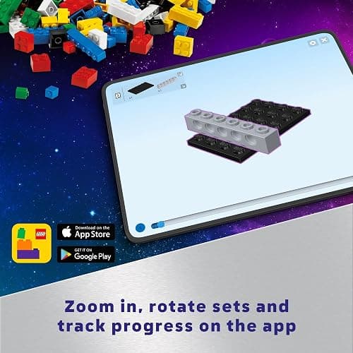 LEGO City Interstellar Spaceship Toy for Kids, Creative Play Space Building Set with Spacecraft Model, Drone, and Astronaut Figure, Building Toy for Boys, Girls and Kids Ages 6 and Up, 60430 thumbnail 7