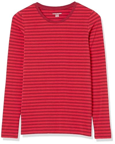 Amazon Essentials Women's Regular-Fit Long-Sleeve Crewneck T-Shirt (Available in Plus Size) thumbnail 6