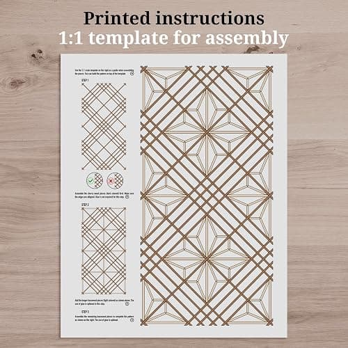 Hinoki Woodworks Kumiko DIY Kit thumbnail 6