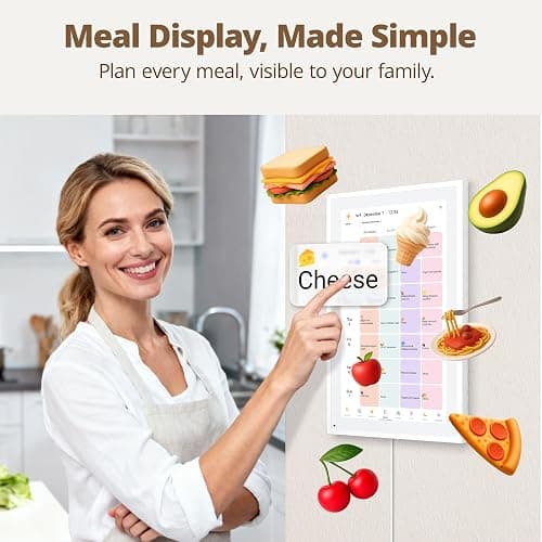Dragon Touch Calendar, 15.6" Digital Calendar 2026 Family Wall Planner, 1080P Full HD Interactive Touchscreen, Smart Chore Chart and Home Organization, Gift for Busy Families Scheduling, UK Adapter thumbnail 7