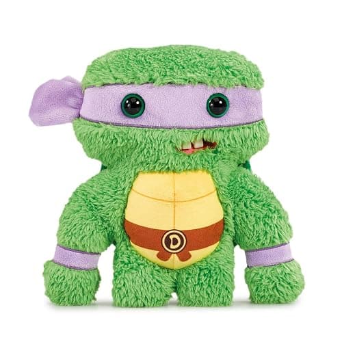 Fuggler toymonster Funny Ugly Monster Ninja Turtles Special Delivery Nickelodeon - Colección de Figuras de Peluche (Donatello), Verde - Image 1