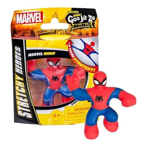 Heroes of Goo Jit Zu, The Marvel Edition Minis - Squishy, Stretchy, Gooey Mini Marvel Characters, Styles May Vary (Pack of 4) thumbnail 4