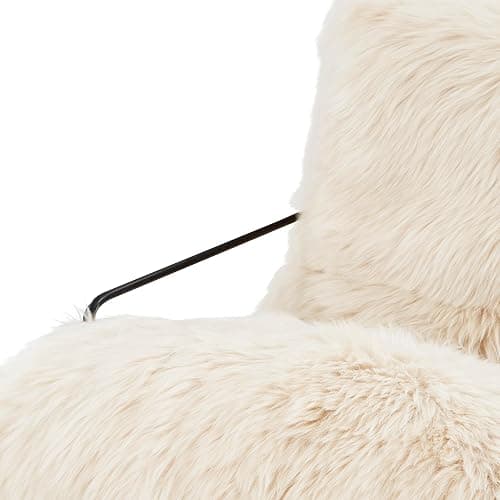 TOV Furniture Kimi Natural Genuine Sheepskin Chair thumbnail 5