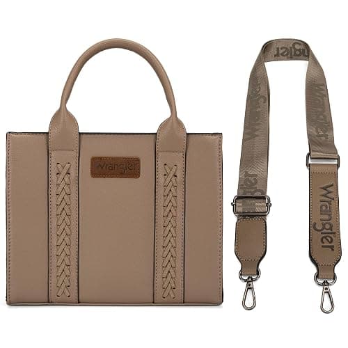 Wrangler Medium Tote Bag for Women Designer Satchel Handbags Top-handle Purses with Strap thumbnail 5