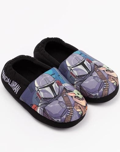 The Mandalorian Slippers Boys Baby Yoda Star Wars House Shoes thumbnail 4