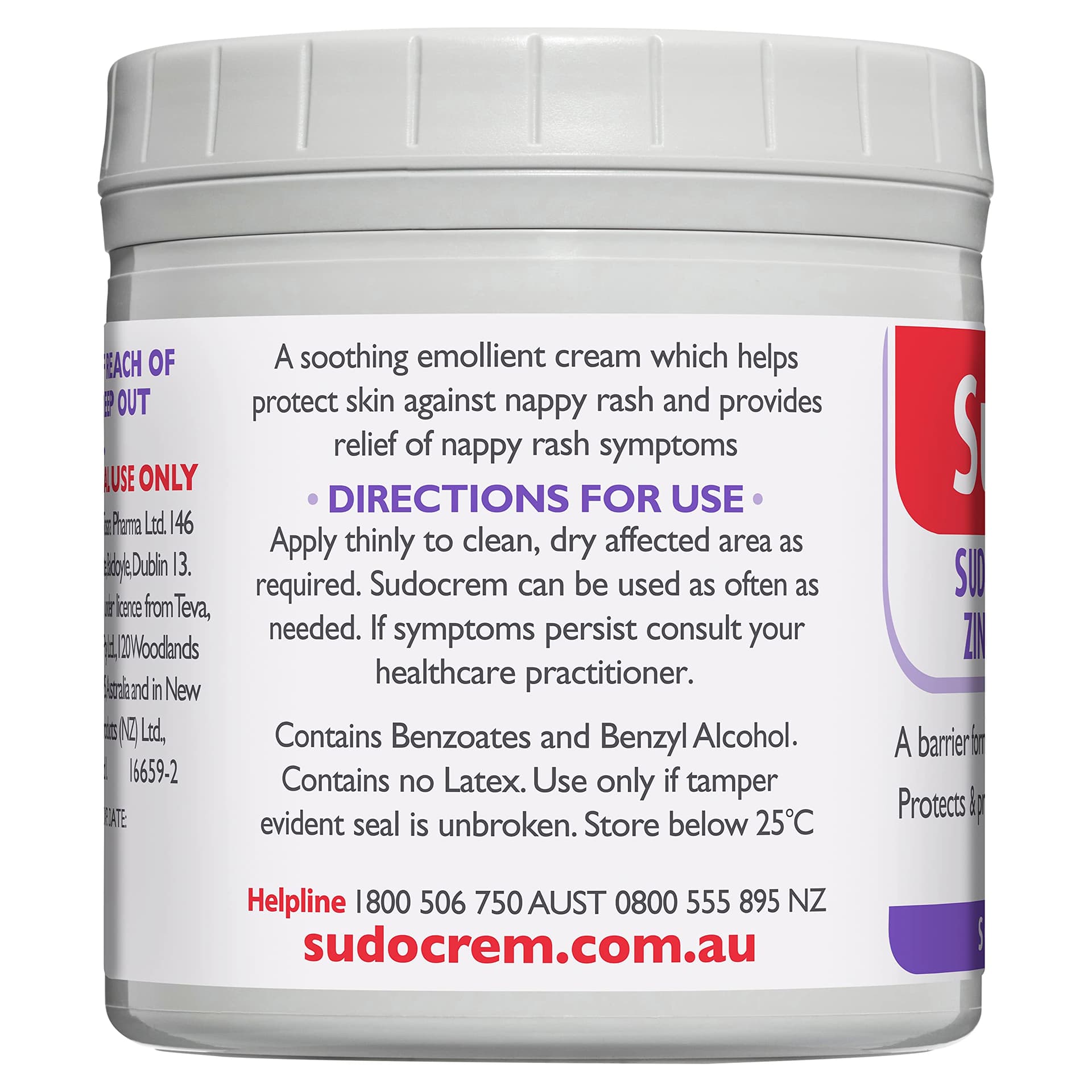 Sudocrem Healing Cream 400g thumbnail 2