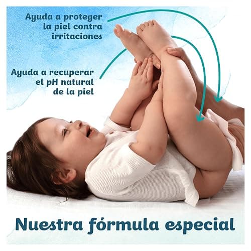 Dodot Toallitas Pure Aqua Para Bebé, 864 Toallitas (18 Packs de 48 Unidades), Ayuda A Restaurar El PH Natural De La Piel, 99% Agua, Sin plástico thumbnail 4