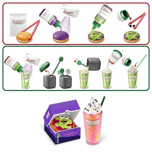 Mini Brands Create Krispy Kreme Series 1 Capsule by ZURU, Licensed Mini Collectibles, Mystery Blind Packaging, DIY, Resin Play, Replica Food, NOT Edible, 14+ thumbnail 6