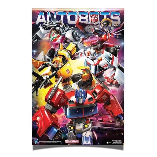 Desert Cactus Transformers Paper Poster 11 x 17 inch Wall Decor (#1) | Officially Licensed Autobot Collectible Display Merchandise 11x17 inch Room Office Tapestry Wall Art for Decoration - Image 1