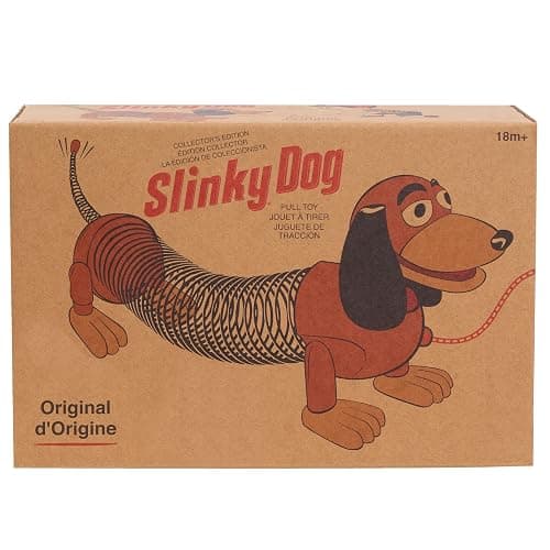 Retro Slinky Dog, The Original Walking Spring Toy, Vintage Spring Toys, Stretches to 14 Inches Long, Kids Toys for Ages 18 Month by Just Play thumbnail 4