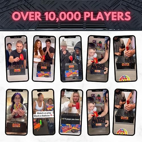 Wack A Balloon - Strategy Balloon Popping Game for Kids and Adults, Family Game Night Favorite, Perfect for Holiday, Party, Classroom Games thumbnail 3