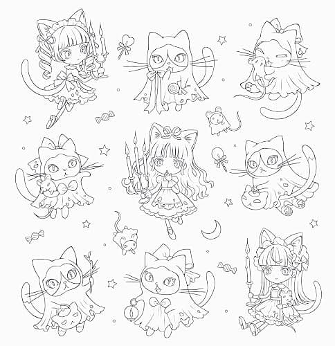 Romantic Gothic: The London Sirosaki Coloring Book thumbnail 4