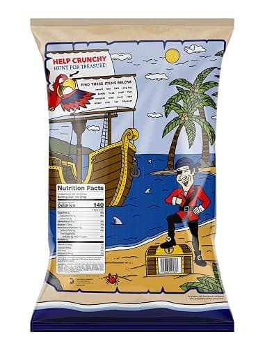 Pirate's Booty Aged White Cheddar Cheese Puff/s, Gluten-Free, Kids Snacks, 10oz thumbnail 3