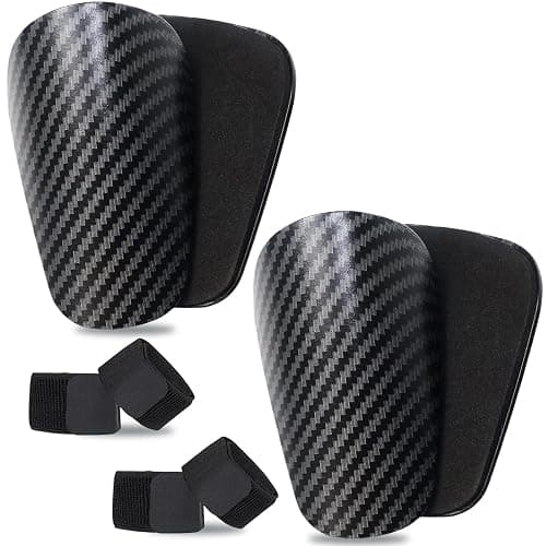 Antoyo Mini Shin Guards Soccer Kids,Small Protective Gear with Fixed Straps | 2 Pairs Small Tiny Shin Pads Match Equipment Protective Tiny Shin Guards Soccer for All Ages - Image 1