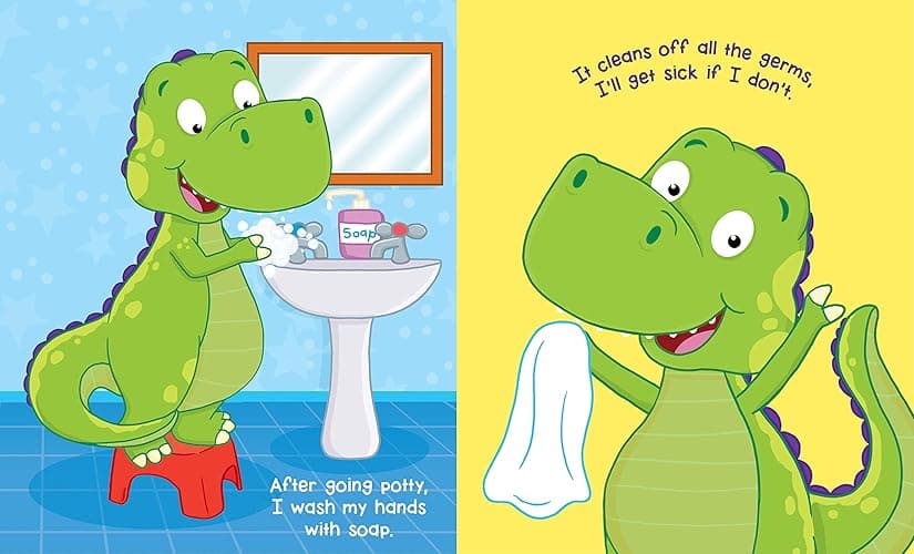 Dino Potty: Fun & Encouraging Potty Training Book for Toddlers – Easy Rhymes & Colorful Pictures – Perfect for Ages 2+ – Start Potty Training Today thumbnail 7