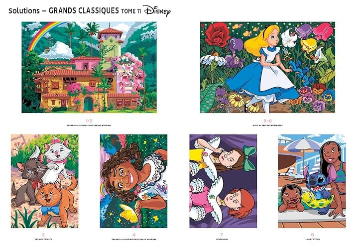 Coloriages mystères Disney - Les Grands classiques Tome 11 thumbnail 5